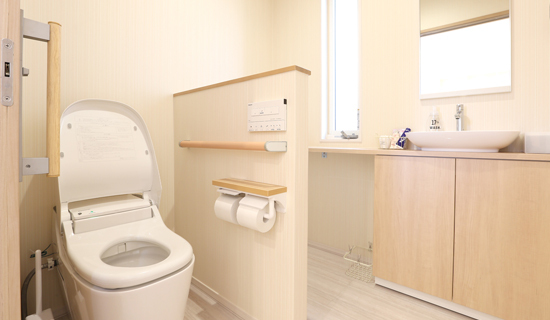 広々としたトイレ・化粧室